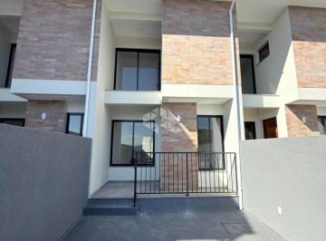 Casa · 110m² · 2 Quartos · 1 Vaga · CASA SOBRADO COM2 DORMITÓRIOS SENDO 2 SUÍTES EM SÃO JOSÉ - SC, BAIRRO SERRARIA À VENDA