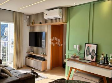 Apartamento · 58m² · 2 Quartos · 1 Vaga · Apartamento com 2 quartos mobiliado e equipado à venda em Santa Maria no Bairro Nossa Senhora das D