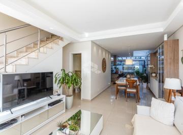 Casa · 120m² · 3 Quartos · 2 Vagas · Casa com 3 dormitórios, suíte master, mobiliado,2 vagas de garagem, com churrasqueira, aquecimento s