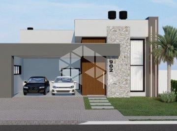 Casa · 190m² · 3 Quartos · 2 Vagas · Casa Térrea com 3 Suítes em Condomínio Fechado no Bairro São Bento em Lajeado