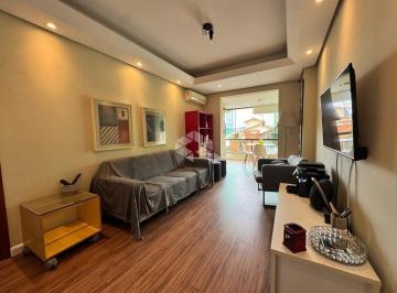 Apartamento · 88m² · 2 Quartos · 1 Vaga · Apartamento totalmente mobiliado de frente, com sacada e 88,45m², próximo a Cristiano Fischer!!!