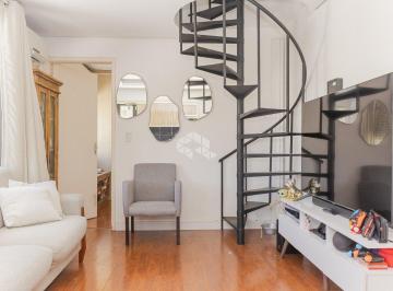 Apartamento · 100m² · 2 Quartos · 1 Vaga · COBERTURA SEMI MOBILIADA NO BAIRRO RIO BRANCO - PORTO ALEGRE/RS