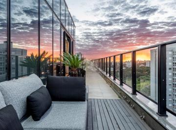 Apartamento · 128m² · 2 Quartos · 2 Vagas · Cobertura mobiliada com 128m2, 2 dormitórios, sendo 2 suíte e 2 vagas no Condominio FWD - Central Pa