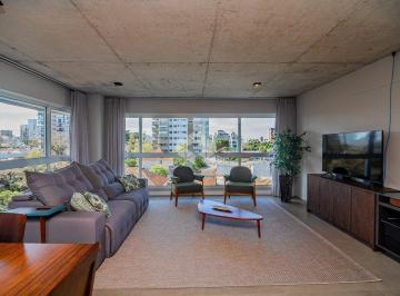 Apartamento · 130m² · 3 Quartos · 3 Vagas · Apartamento com 130 m2 Mobiliado à Venda no Petrópolis, com 3 Dormitórios, 3 Vagas e Depósito - Infr
