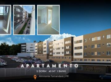 Apartamento · 51m² · 2 Quartos · Apartamento 2 dorms no Condomínio Clube Las Vegas | Almirante Tamandaré/PR