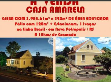 Casa · 4000m² · 4 Quartos · 3 Vagas · Casarão à venda na Linha Brasil em Nova Petropolis RS