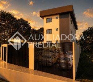 Apartamento · 49m² · 2 Quartos · 1 Vaga · Apartamento com 48,54m², 2 quartos e living integrado, localizado no bairro Saguaçu, à venda por R$3