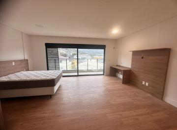 Apartamento · 49m² · 1 Quarto · 1 Vaga · STUDIO SEMIMOBILIADO COM VAGA DE GARAGEM EM CONDOMÍNIO COMPLETO NO SACO GRANDE FLORIANÓPOLIS
