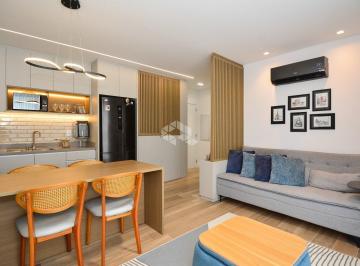 Apartamento · 43m² · 1 Quarto · 1 Vaga · APARTAMENTO 1 QUARTO COM 1 VAGA DE GARAGEM VISTA PARA O MAR E LAZER COMPLETO NO JARDIM ATLÂNTICO FLO