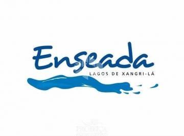 Terreno · 504m² · Lote com 504,21m²  fundos para o lago no condomínio de alto padrão Enseada Lagos de Xangri-Lá
