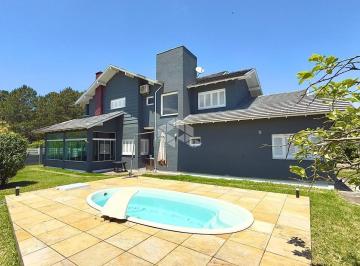 Casa · 360m² · 5 Quartos · Sobrado 5 suítes, amplo pátio com piscina próximo a avenida central de Atlântida em Xangri-Lá