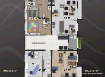 Comercial · 35m² · 1 Vaga · Sala Comercial no bairro Nova Palhoça
