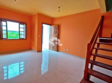 Casa · 100m² · 2 Quartos · 1 Vaga · Casa sobrado no Guarujá, 2 suítes, pátio e terraço amplo!