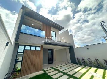 Casa · 145m² · 4 Quartos · 2 Vagas · Casa Duplex de Alto Padrão no Eusébio, 4 Quartos ,3 Suítes A 900m da CE-040
