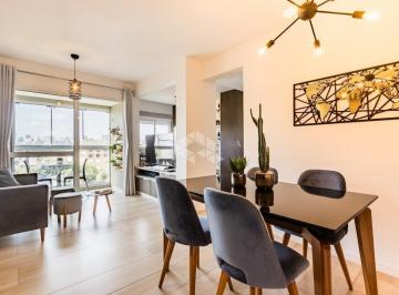 Apartamento · 64m² · 2 Quartos · 1 Vaga · Apartamento de 2 dormitórios e 1 vaga de garagem, no bairro São Geraldo, em Porto Alegre.
