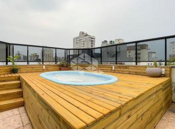 Apartamento · 178m² · 3 Quartos · 2 Vagas · Cobertura de 3 dormitórios - bairro Rio Branco