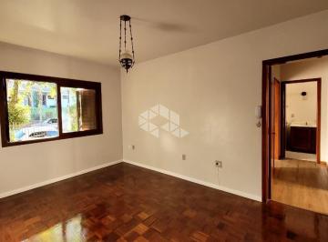 Sala de estar · Apartamento térreo com 02 dormitórios, com terraço privativo, no Bairro Centro