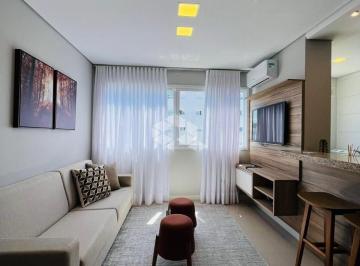 Apartamento · 63m² · 2 Quartos · 1 Vaga · Apartamento 2 dormitórios 1 suíte mobiliado no bairro Navegantes, Capão da Canoa