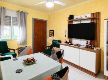 Apartamento · 56m² · 2 Quartos · 1 Vaga · Apartamento de 2 dormitórios e 1 vaga de garagem, no bairro Humaitá, em Porto Alegre.