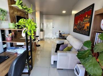 Apartamento · 57m² · 1 Quarto · Apartamento de 01 dormitório com churrasqueira, no Bairro Centro