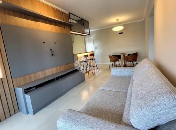 Apartamento · 80m² · 2 Quartos · 1 Vaga · Apartamento mobiliado com 02 dormitórios (01 suíte) no Centro