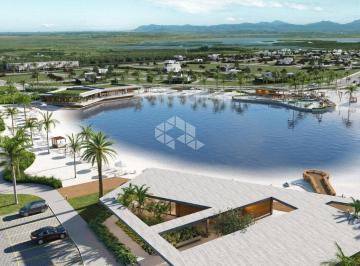Terreno · 380m² · Lote em Condomínio Fechado com ancoradouro e araia artificial na Praia de Atlântida Sul