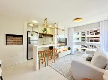 Apartamento · 82m² · 3 Quartos · 1 Vaga · Apartamento de 3 dormitórios/quartos, mob /dec vista mar com box/vaga de garagem na Zona Nova em Cap