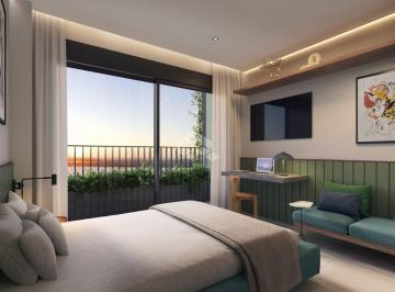 Apartamento · 21m² · 1 Quarto · Loft à venda no desejado Caiz Downtown Sunset,  junto a Orla do Guaíba