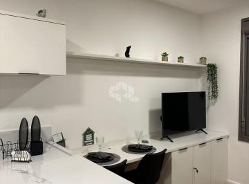 Apartamento · 27m² · 1 Quarto · 1 Vaga · JK de 1 dormitório e 1 vaga de garagem, no bairro Farroupilha, em Porto Alegre.