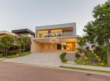 Casa · 388m² · 4 Quartos · 5 Vagas · Residência Contemporânea de Alto Padrão - Alphaville Porto Alegre