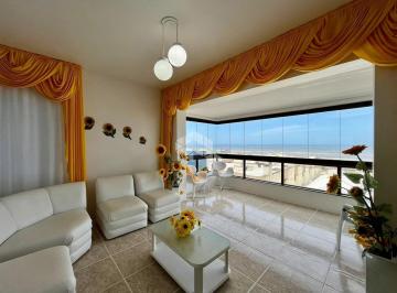 Apartamento · 115m² · 3 Quartos · 1 Vaga · Apartamento 3 dormitórios com dependência de empregada completa, mobiliado e com vista para o mar na