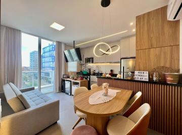 Apartamento · 60m² · 2 Quartos · 1 Vaga · Apartamento Novo de 2 dormitórios sendo 1 suíte mobiliado alto padrão com box/vaga de garagem em Cap