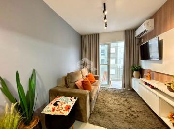 Apartamento · 59m² · 2 Quartos · 1 Vaga · APARTAMENTO MOBILIADO COM 02 DORMITÓRIOS