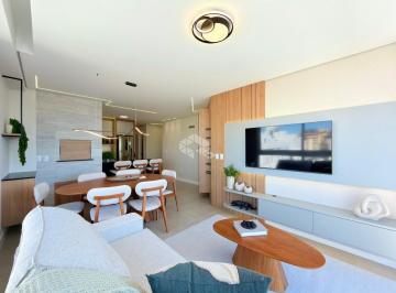 Apartamento · 86m² · 3 Quartos · 1 Vaga · Apartamento 3 dormitórios/quartos, mobiliado e decorado com sacada de frente e box/vaga de garagem n