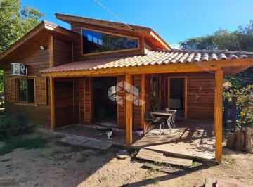 Rural · 72m² · 1 Quarto · 2 Vagas · Sítio com 3.000 m² com lindo/novo Chalé em madeira rústica para venda em Belém Velho - Porto Alegre