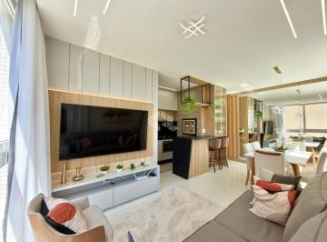 Apartamento · 66m² · 2 Quartos · 1 Vaga · Apartamento 2 dormitórios, sendo 1 suíte + banho social, mobiliado e decorado, 1 box/vaga de garagem