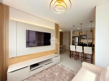 Apartamento · 73m² · 3 Quartos · 1 Vaga · Apartamento 3 dormitórios (sendo 1 suíte), totalmente mobiliado e decorado, 1 box, prédio com Infra