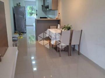 8186463f-1010-4e59-8333-673c2523eb9c · Casa geminada semimobiliada à venda, com excelente aproveitamento, com dois dormitórios e duas vagas