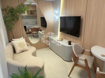 Apartamento · 40m² · 1 Quarto · 1 Vaga · Apartamento de 1 dormitório mobiliado com terraço e vaga de garagem em Capão da Canoa