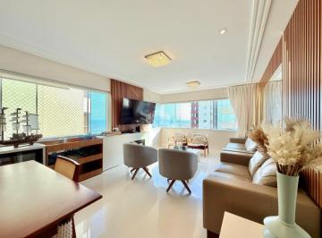 Apartamento · 159m² · 4 Quartos · 2 Vagas · Apartamento de 4 dormitórios/quartos, sendo 2 suítes, mobiliado com vista mar e 2 boxes/vagas de gar