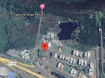 Terreno · 534m² · Lote 15,54x35 metros, lado oeste próximo da lagoa no condomínio fechado Capão Ilhas Resort em Capão