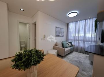Apartamento · 34m² · 1 Quarto · 1 Vaga · Apartamento 1 dormitório/quarto, mobiliado e decorado, 1 box/vaga de garagem no Centro de Capão da C