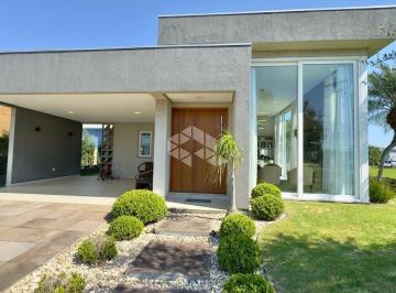 Casa · 176m² · 4 Quartos · 2 Vagas · Casa Alto Padrão de 4 suítes mobiliado com 2 vagas de garagem em Condomínio Fechado em Capão da Cano
