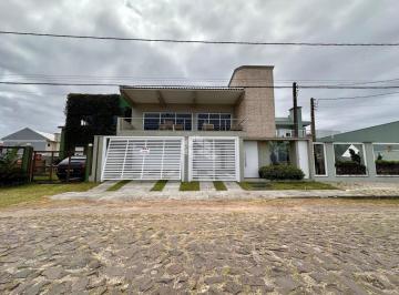 Casa · 299m² · 4 Quartos · 3 Vagas · Sobrado de Luxo à Beira-Mar em Capão Novo - Vista Panorâmica Eterna!