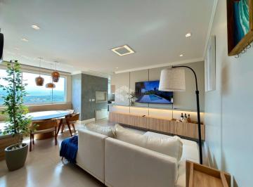 Apartamento · 76m² · 2 Quartos · Apartamento de 2 dormitórios sendo 1 suíte mobiliado com 2 vaga de garagem na Zona Nova de Capão da