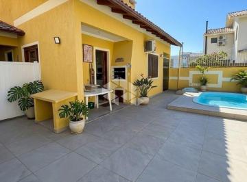 Casa · 108m² · 2 Quartos · 2 Vagas · Casa Térrea com 2 Dormitórios, semimobiliada, piscina, churrasqueira, 2 vagas cobertas no bairro Híp