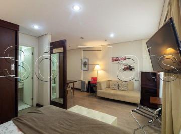 Apartamento · 28m² · 1 Quarto · 1 Vaga · Flat para alugar em Chácara Santo Antônio (zona Sul) de 28.00m² com 1 Quarto, 1 Suite e 1 Garagem