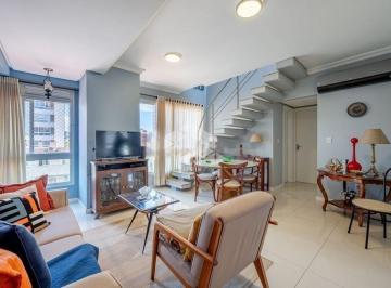 Apartamento · 134m² · 2 Quartos · 1 Vaga · Linda Cobertura no Menino Deus!!!