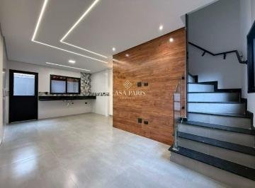 Casa · 64m² · 2 Quartos · 1 Vaga · Sobrado de Condomínio à venda no Bairro Aviação (Praia Grande) | 2 dorms, 1 vaga