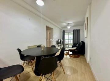 Apartamento · 69m² · 2 Quartos · 1 Vaga · Apartamento 2 dormitórios (1 suíte) mobiliado com varanda gourmet no Canto do Forte – Praia Grande/S